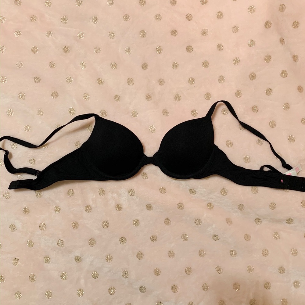 PINK black bra